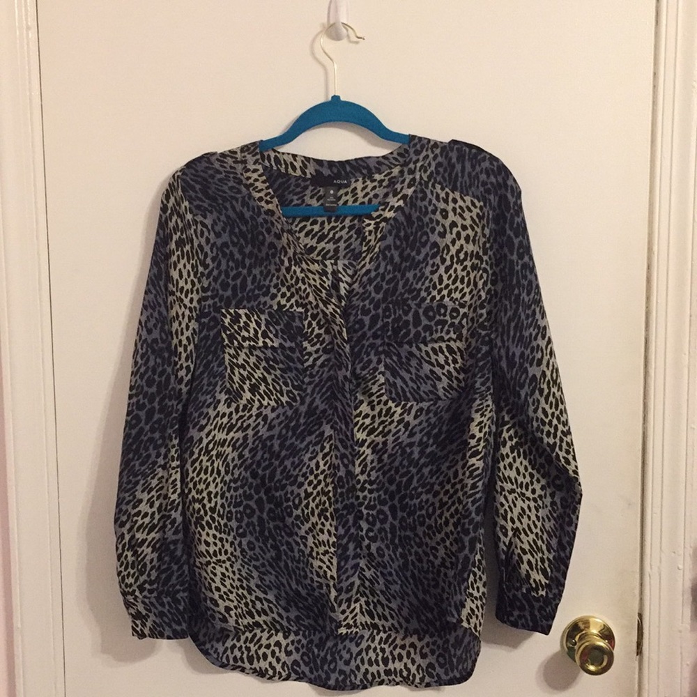 Leopard Print Blouse